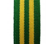 Fita 100% Poliéster - Ref. ANT - 25 mm - Verde Amarelo - 100 mts - PROMOCIONAL